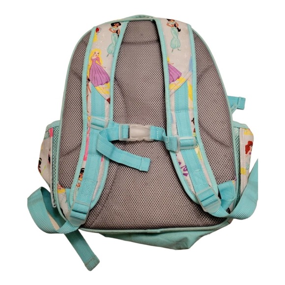 Pottery Barn Kids Mackenzie Aqua Disney Princess Backpack - monogram SGR - Picture 2 of 9